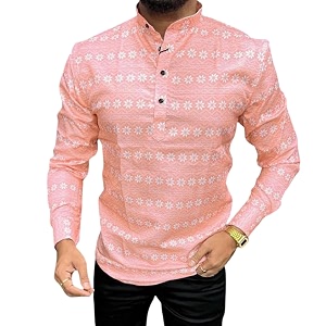 Printed Trending Cotton Blend Kurta