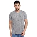 Printed V Neck Cotton Tshirt for MenPack