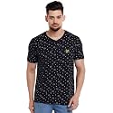 Printed V Neck Cotton Tshirt for MenPack