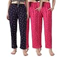 Printed Womens Pyjama Night Pant Soft Cotton