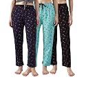 Printed Womens Pyjama Night Pant Soft Cotton