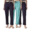 Printed Womens Pyjama Night Pant Soft Cotton