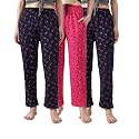 Printed Womens Pyjama Night Pant Soft Cotton