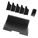 Printer Platform Organiser with Removable Tool Tray and 5 Acrylic Dividers for Vertical Storage and Accessories Manageme