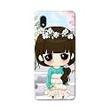 PRINTFIDAA Cartoon Girl with Big Eyes Printed