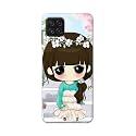 PRINTFIDAA Cartoon Girl with Big Eyes Printed
