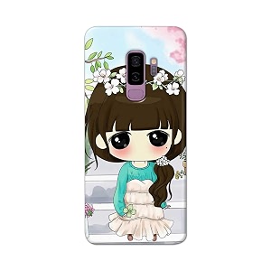 PRINTFIDAA Cartoon Girl Printed Designer Hard Back