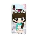 PRINTFIDAA Cartoon Girl Printed Designer Hard Back