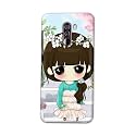 PRINTFIDAA Cartoon Girl Printed Designer Hard Back