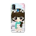 PRINTFIDAA Cartoon Girl Printed Designer Hard Back