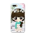 PRINTFIDAA Cartoon Girl Printed Designer Hard Back