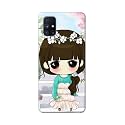 PRINTFIDAA Cartoon Girl Printed Designer Hard Back