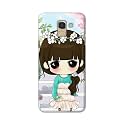 PRINTFIDAA Cartoon Girl Printed Designer Hard Back