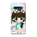 PRINTFIDAA Cartoon Girl Printed Designer Hard Back