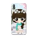 PRINTFIDAA Cartoon Girl Printed Designer Hard Back