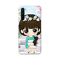 PRINTFIDAA Cartoon Girl Printed Designer Hard Back