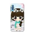 PRINTFIDAA Cartoon Girl Printed Designer Hard Back