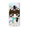 PRINTFIDAA Cartoon Girl Printed Designer Hard Back