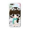 PRINTFIDAA Cartoon Girl Printed Designer Hard Back