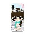 PRINTFIDAA Cartoon Girl Printed Designer Hard Back