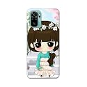 PRINTFIDAA Cartoon Girl Printed Designer Hard Back