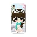 PRINTFIDAA Cartoon Girl Printed Designer Hard Back