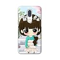 PRINTFIDAA Cartoon Girl Printed Designer Hard Back