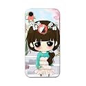 PRINTFIDAA Cartoon Girl Printed Designer Hard Back