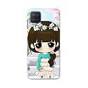 PRINTFIDAA Cartoon Girl Printed Designer Hard Back