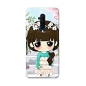 PRINTFIDAA Cartoon Girl Printed Designer Hard Back
