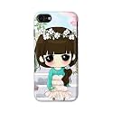 PRINTFIDAA Cartoon Girl Printed Designer Hard Back