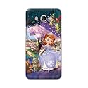 PRINTFIDAA Cartoon Little Girl with Crown and
