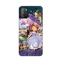 PRINTFIDAA Cartoon Little Girl with Crown and