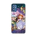 PRINTFIDAA Cartoon Little Girl with Crown and