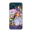 PRINTFIDAA Cartoon Little Girl with Crown and