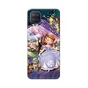 PRINTFIDAA Cartoon Little Girl with Crown and