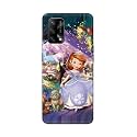 PRINTFIDAA Cartoon Little Girl with Crown and