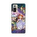 PRINTFIDAA Cartoon Little Girl with Crown and