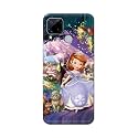 PRINTFIDAA Cartoon Little Girl with Crown and