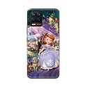 PRINTFIDAA Cartoon Little Girl with Crown and