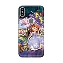 PRINTFIDAA Cartoon Little Girl with Crown and