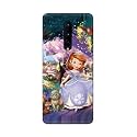 PRINTFIDAA Cartoon Little Girl with Crown and