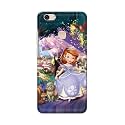 PRINTFIDAA Cartoon Little Girl with Crown and