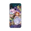 PRINTFIDAA Cartoon Little Girl with Crown and