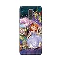 PRINTFIDAA Cartoon Little Girl with Crown and