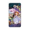 PRINTFIDAA Cartoon Little Girl with Crown and