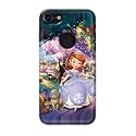 PRINTFIDAA Cartoon Little Girl with Crown and