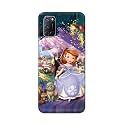 PRINTFIDAA Cartoon Little Girl with Crown and