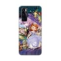 PRINTFIDAA Cartoon Little Girl with Crown and