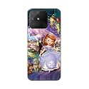 PRINTFIDAA Cartoon Little Girl with Crown and